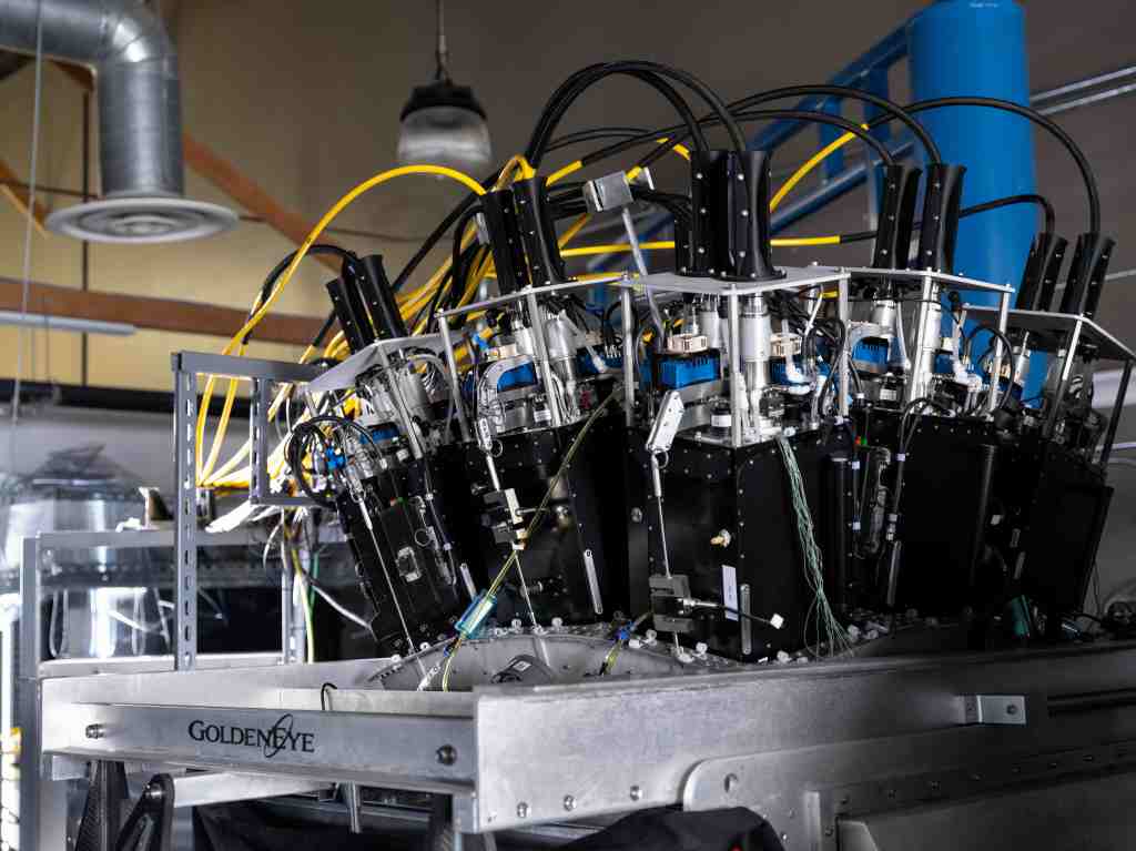 A box of lasers is all you need.