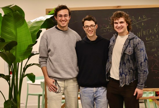 Flapping Airplanes co-founders Ben Spector, Asher Spector, and Aidan Smith.