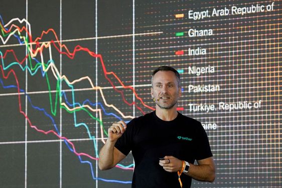 Photo of Paolo Ardoino, CEO of Tether Holdings