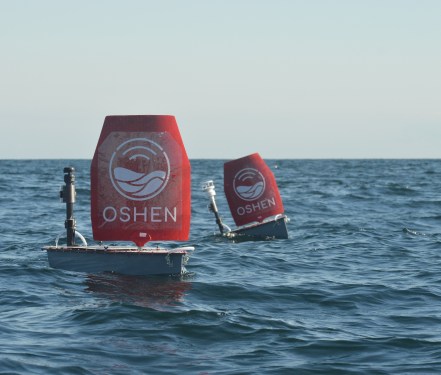 Oshen's C-Stars are autonomous robots that collect ocean and weather data.